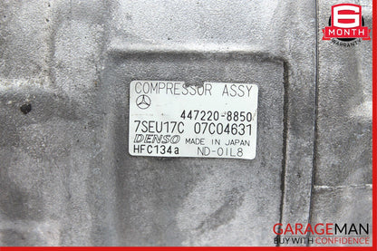 00-03 Mercedes W215 CL600 AC A/C Air Conditioning Compressor OEM GE447220-9151