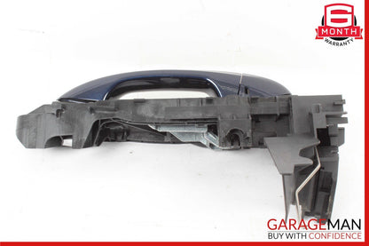 15-20 Mercedes W205 C300 C63 AMG S Front Left Side Exterior Door Handle Blue