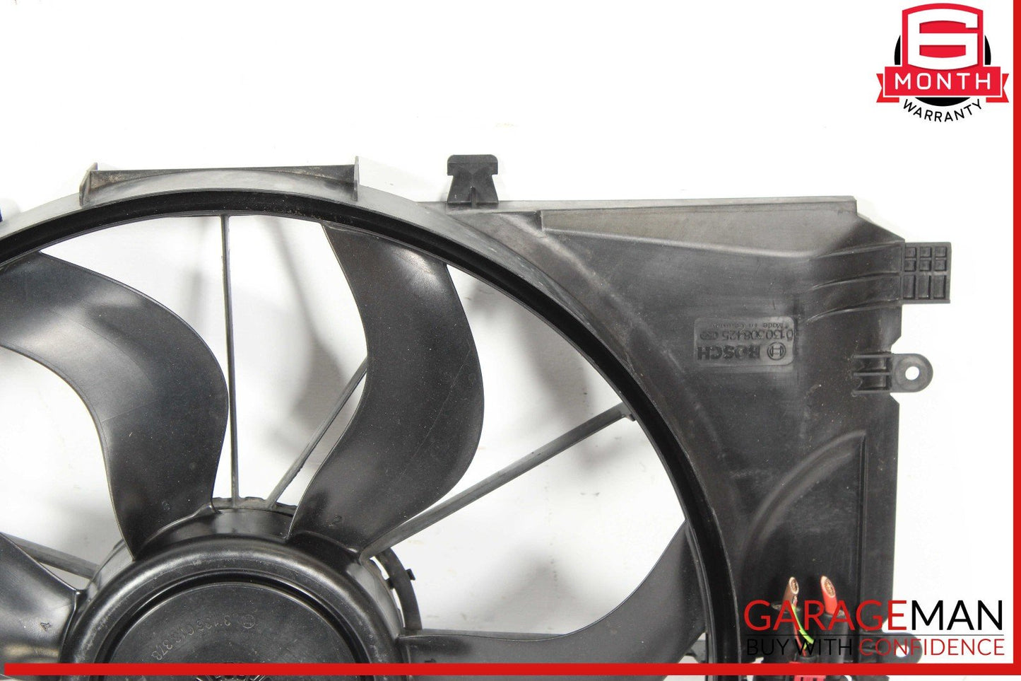 08-20 Mercedes R172 SLK250 Engine Radiator Cooling Fan Motor Assembly OEM
