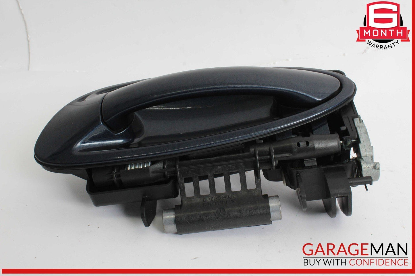 10-16 Porsche Panamera 970 Rear Left Driver Side Exterior Door Handle Blue OEM