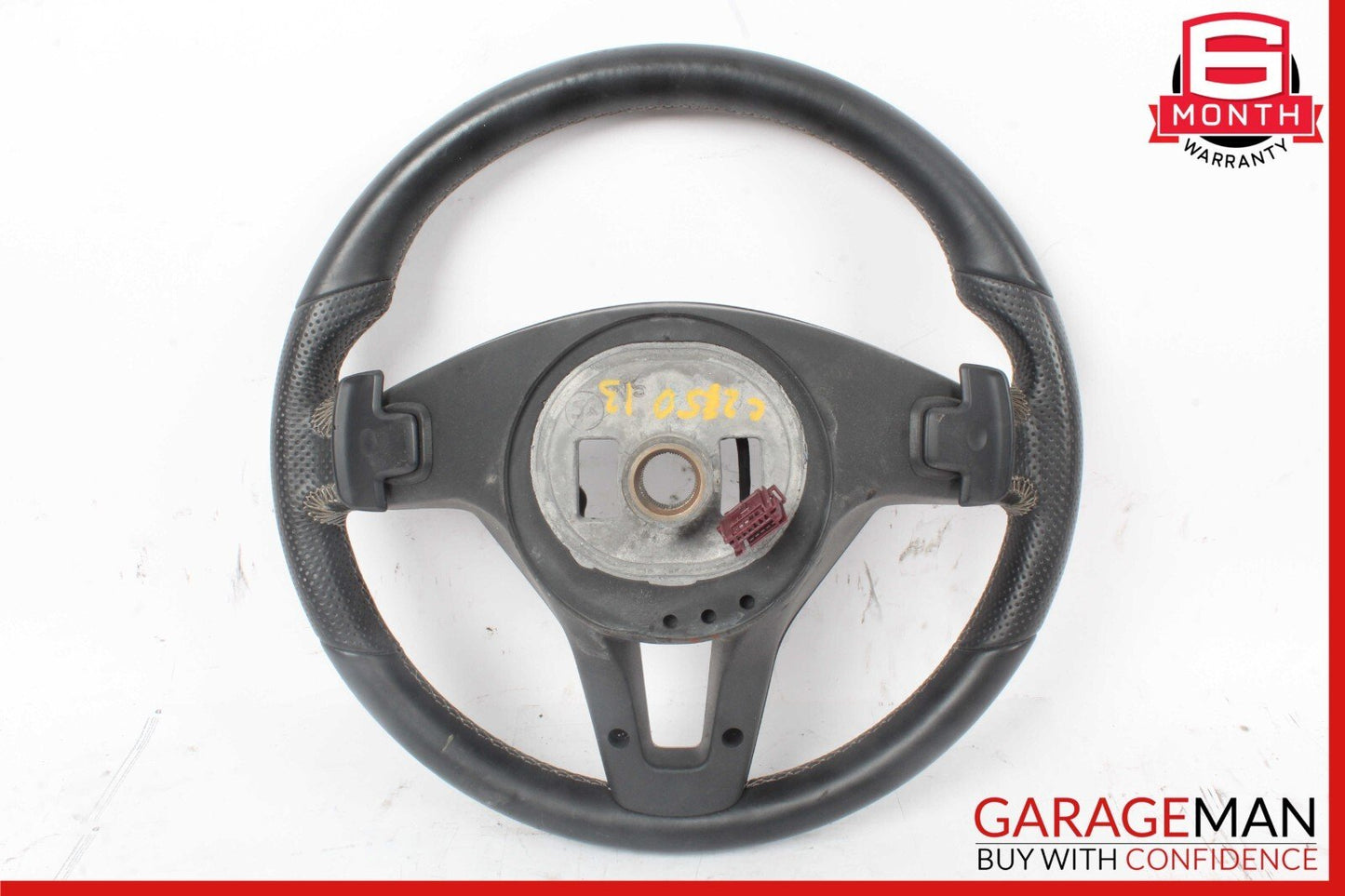 14-19 Mercedes W117 CLA250 Steering Wheel Controls w/ Shifters Assy Black OEM