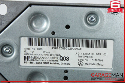 08-18 Mercedes W212 E350 GL450 R350 Subwoofer Amp Amplifier Harman Becker OEM