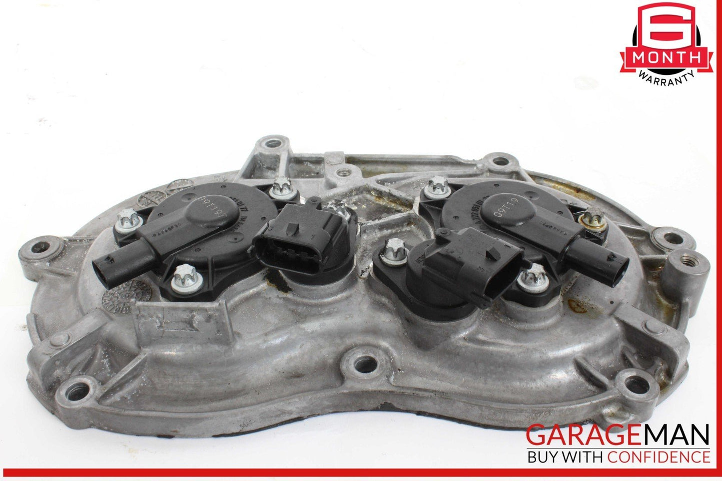 05-13 Mercedes W164 ML350 4MATIC Front Right Engine Timing Chain Cover Plate OEM