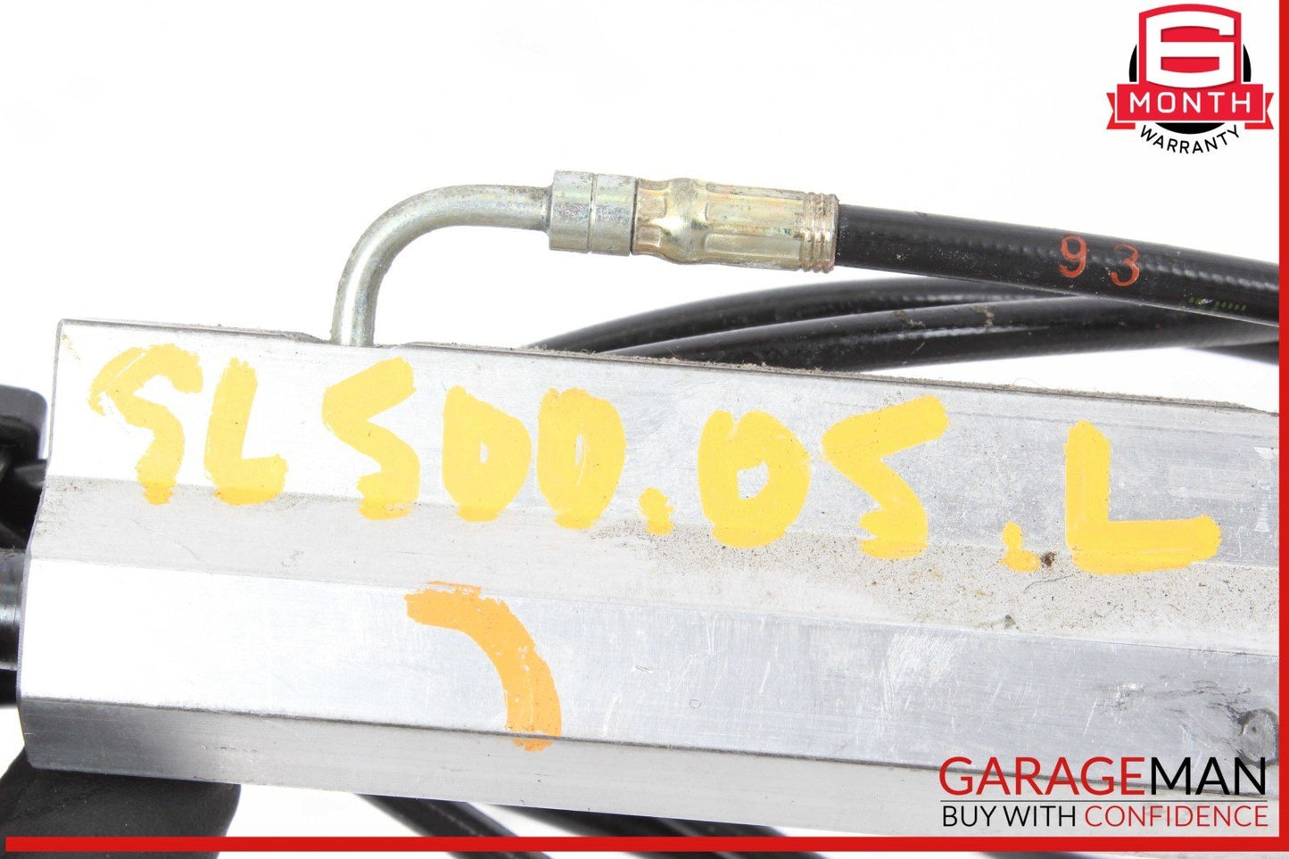 03-12 Mercedes R230 SL500 Convertible Trunk Frame Left Lock Cylinder OEM