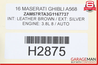 14-17 Maserati Ghibli S Q4 AWD Transfer Case Gearbox Motor Assembly OEM