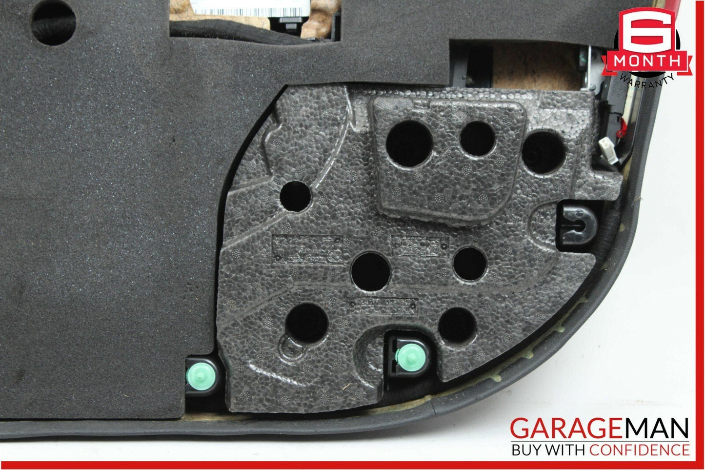 14-18 Maserati Quattroporte Front Left Driver Side Interior Door Panel Red