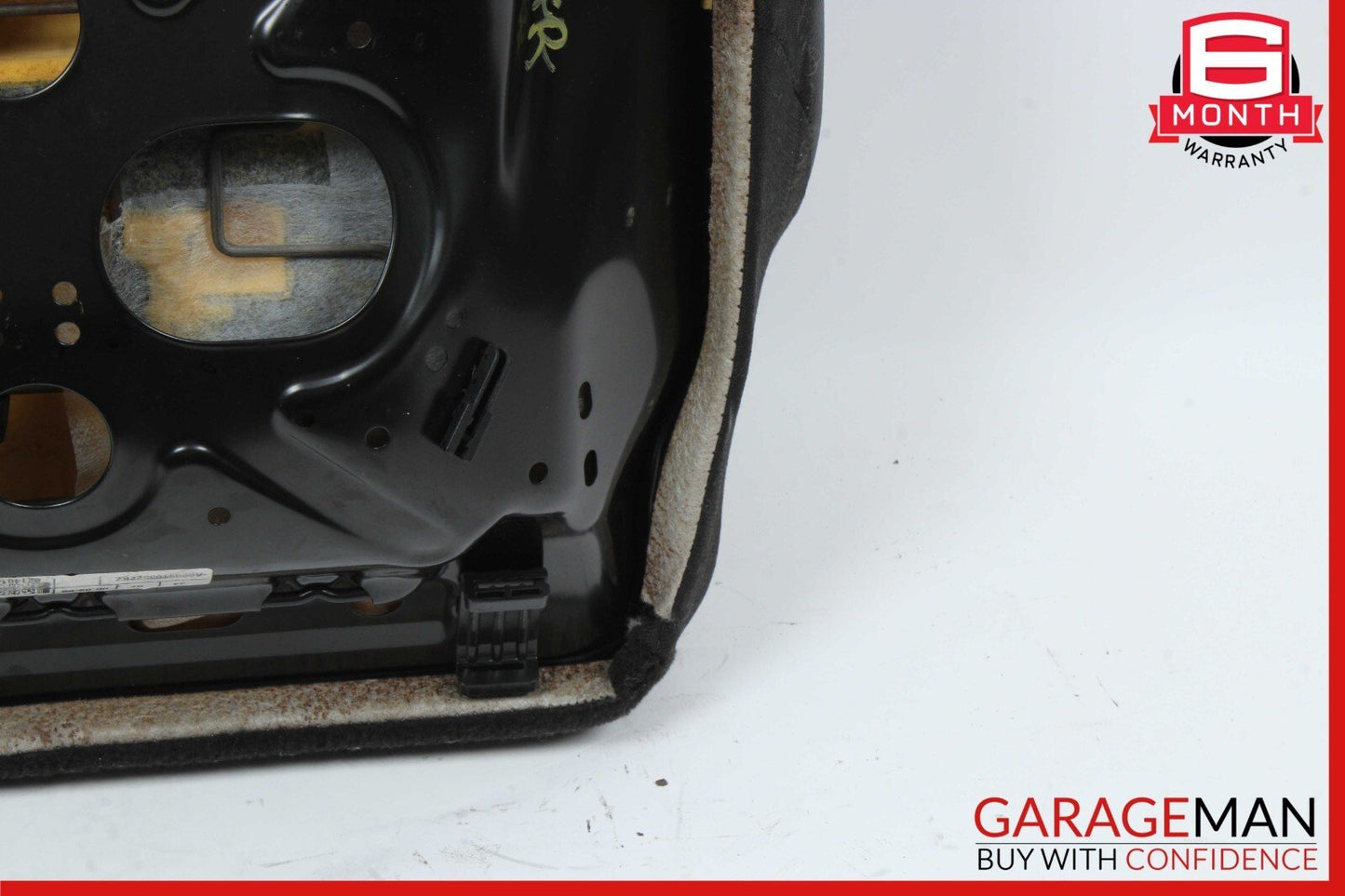 06-08 Mercedes W164 ML350 Front Right Side Lower Bottom Seat Cushion Black OEM