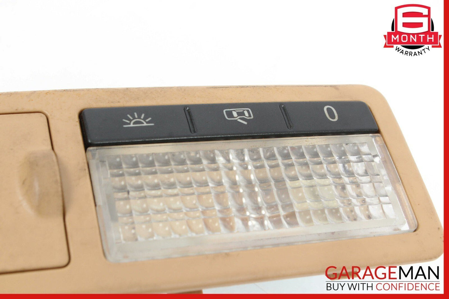 03-10 Porsche Cayenne 955 957 Rear Left Side Dome Light Reading Map Lamp Beige