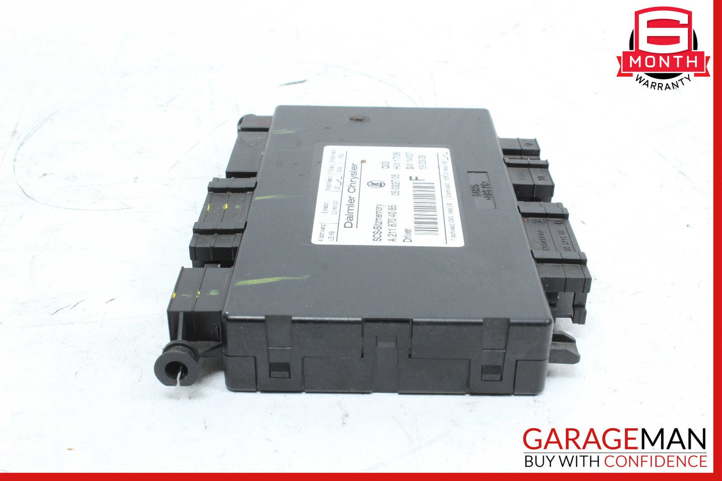 03-12 Mercedes X164 GL450 SLK350 GL550 Seat Control Module Left Side OEM
