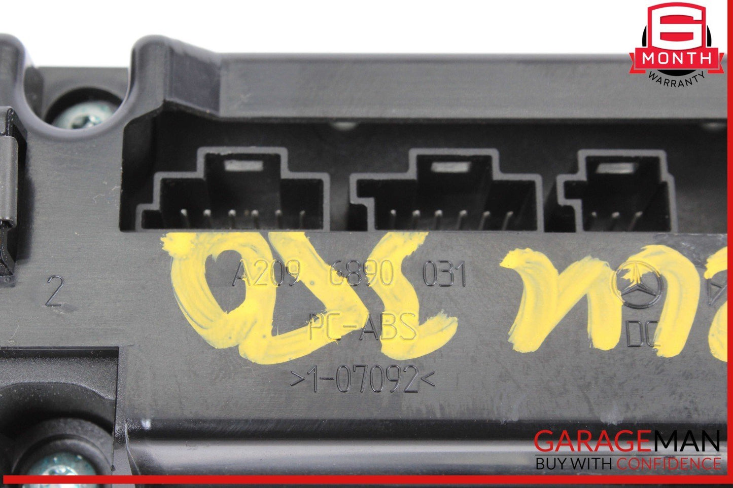 05-09 Mercedes W209 CLK350 Dash Heated Seat ESP Hazard Light Controller Switch