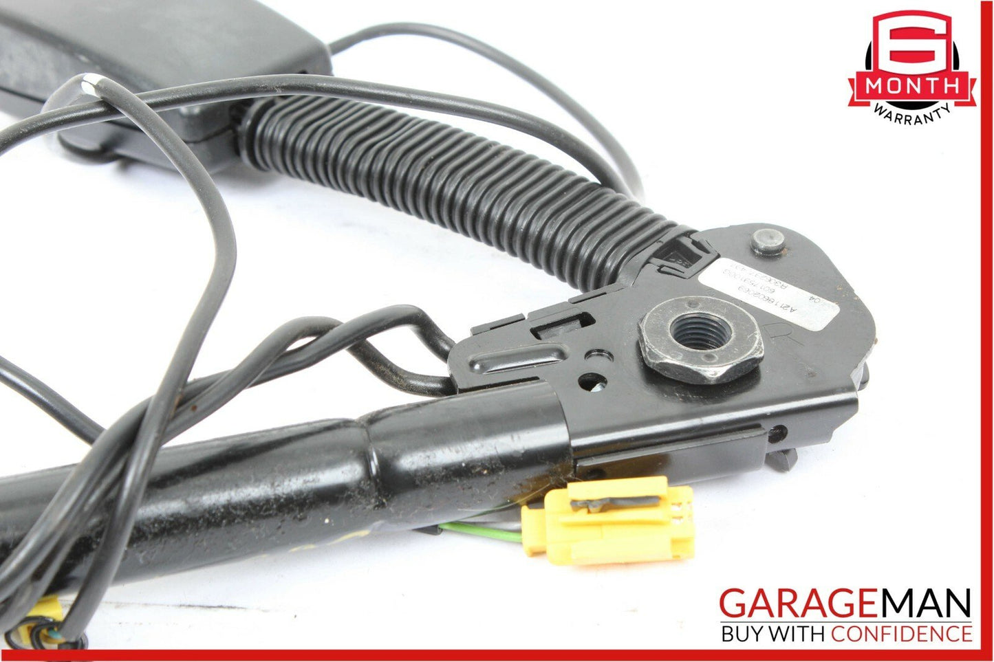 07-09 Mercedes W211 E350 E63 AMG Front Right Seatbelt Seat Belt Received Buckle
