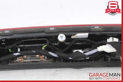 14-17 Maserati Ghibli Rear Trunk Lid Parking Camera Molding Trim Panel Assembly