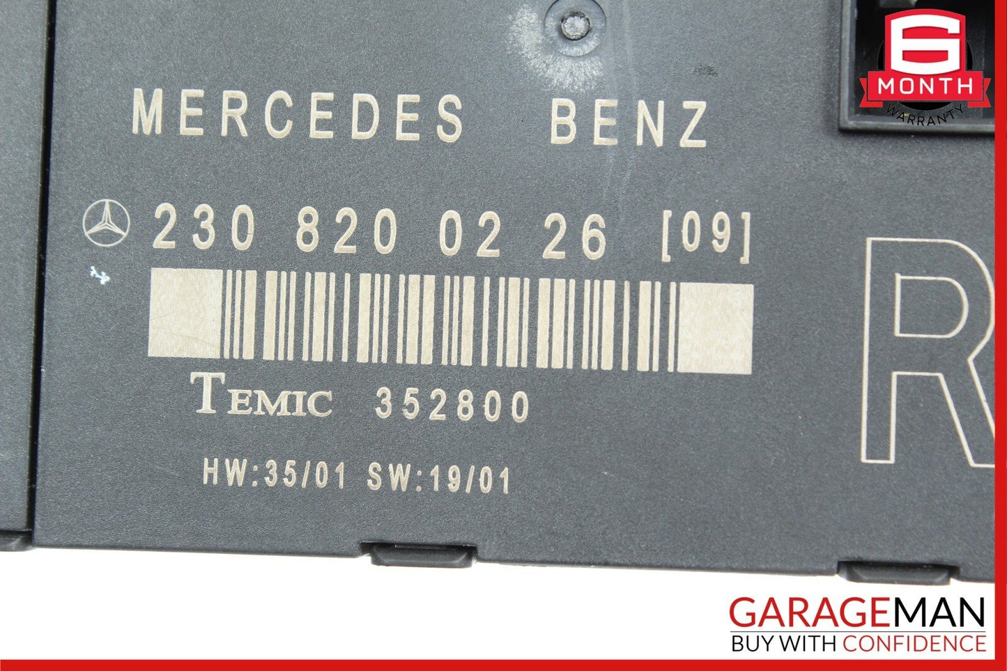 03-08 Mercedes R230 SL500 SL63 Front Right Side Door Control Module Unit OEM