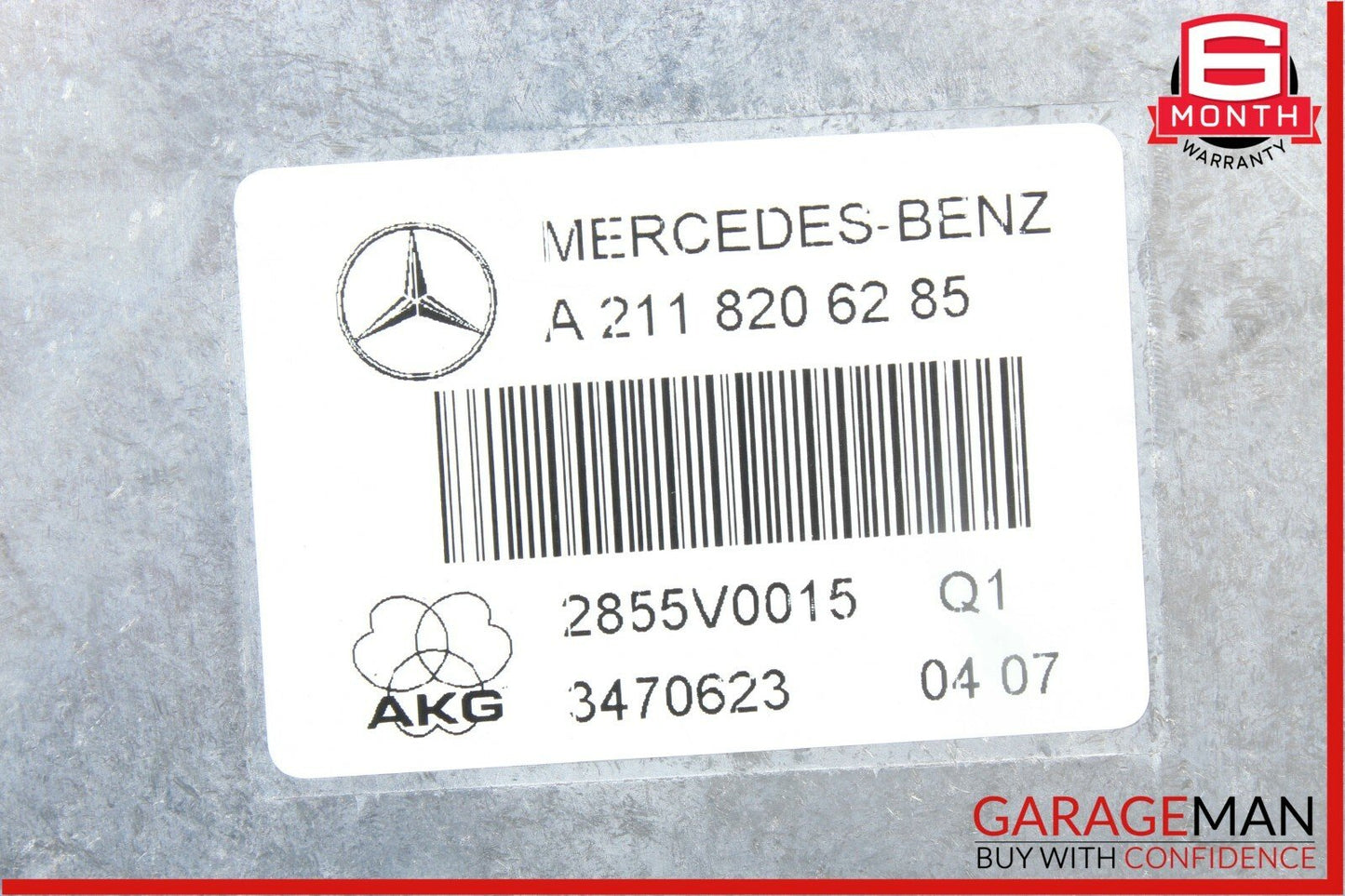 03-06 Mercedes W211 E55 Communication Voice Control Module 2118206285 OEM