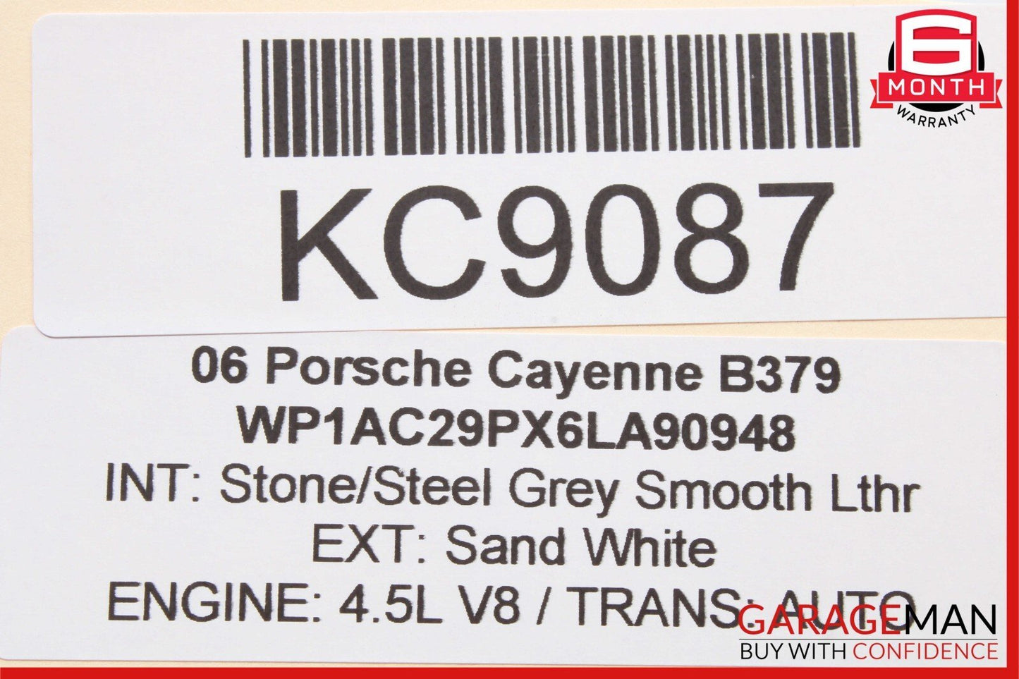 03-10 Porsche Cayenne 955 957 Security Alarm Control Switch Button Unit
