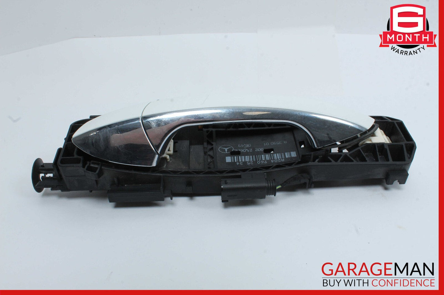 10-13 Mercedes W212 E350 E550 Rear Left Side Exterior Door Handle Keyless-Go OEM