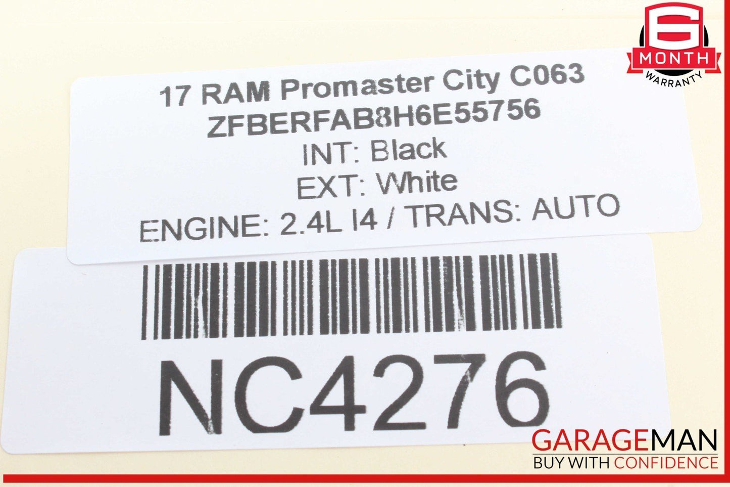 15-22 RAM Promaster City Engine Starter Motor OEM
