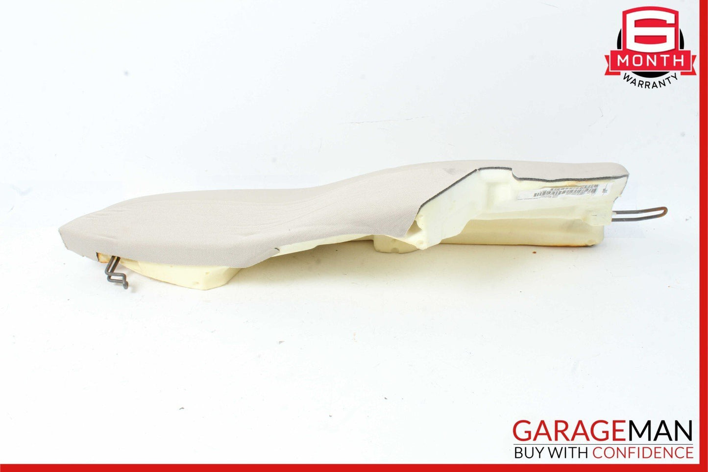 15-20 Mercedes W205 C300 Rear Left Side Seat Bolster Cushion Cover Beige OEM