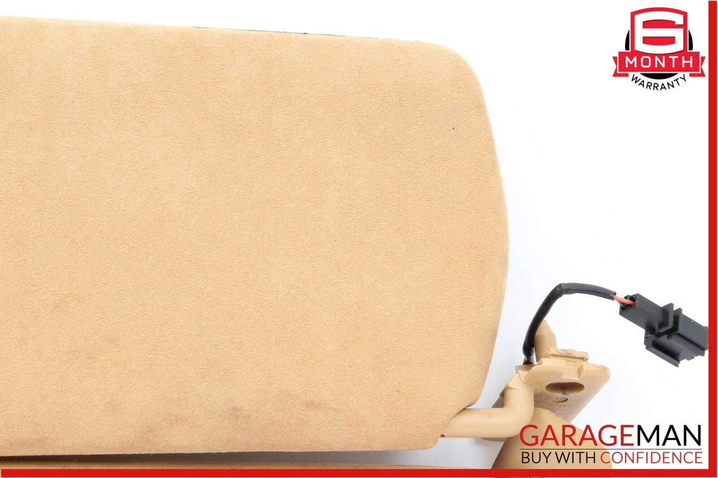 08-10 Porsche Cayenne 957 Front Left Side Sunvisor Sun Visor Shade Alcantara