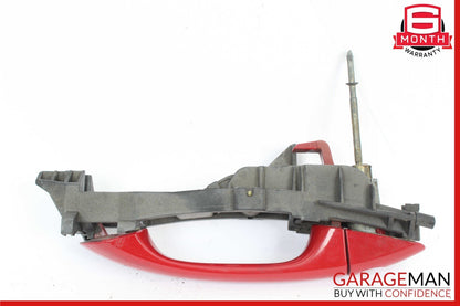 05-11 Mercedes R171 SLK350 Front Left Driver Side Exterior Door Handle Red OEM