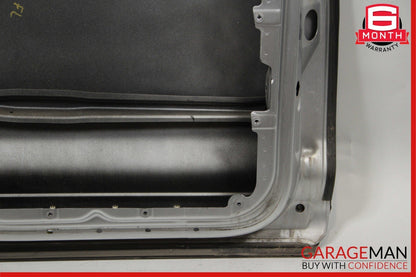 03-10 Porsche Cayenne 955 Front Left Exterior Door Shell Frame Crystal Silver