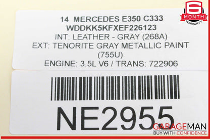 08-18 Mercedes W212 E350 E250 CLS550 Front Left Side Door Control Module OEM