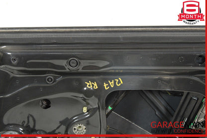 12-18 Audi A7 Rear Right Passenger Side Door Shell Panel Black OEM