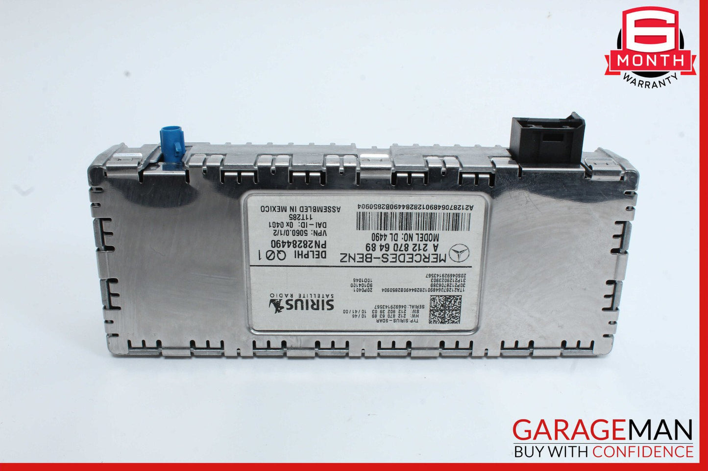 Mercedes W204 C250 E350 CLS550 Sirius Satellite Radio Receiver 2128706489 OEM