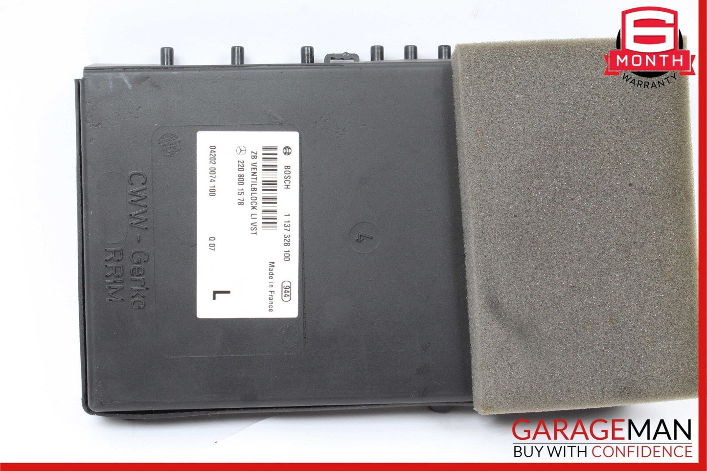 00-06 Mercedes W220 S55 AMG Left Dynamic Seat Vacuum Pump Module OEM