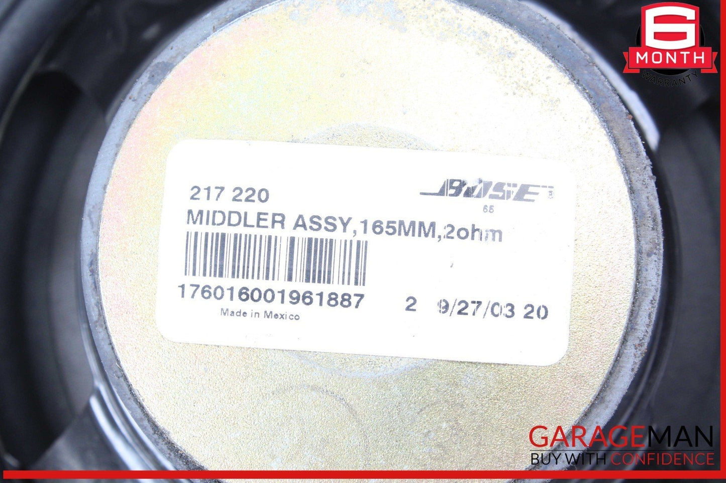 03-08 Mercedes R230 SL500 SL550 Door Audio Speaker Bose Left Driver Side OEM
