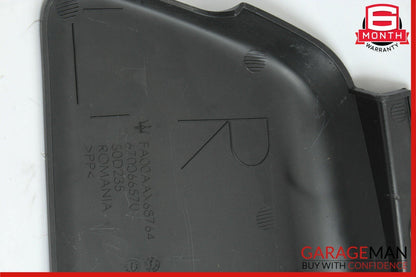 14-17 Maserati Ghibli Front Right Passenger Side Dash End Trim Cover Panel Black
