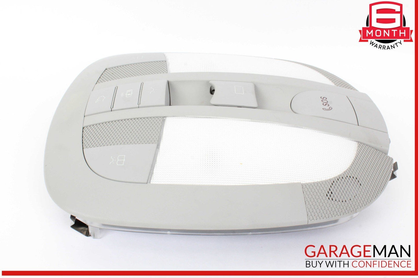 06-13 Mercedes W164 ML350 Front Overhead Dome Light Lamp Gray 2518200610 OEM