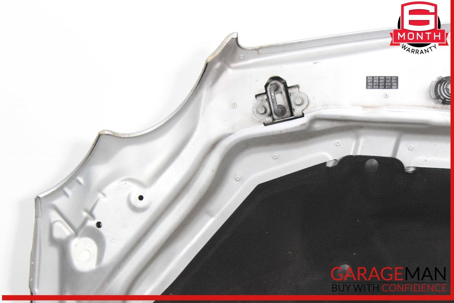 03-08 Mercedes R230 SL500 Front Hood Bonnet Cover Panel Assembly OEM