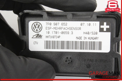 11-17 Porsche Cayenne 958 ESP YAW Rate Multiple Sensor Control Module Unit OEM