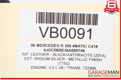 06-09 Mercedes W251 R350 4MATIC Yaw Turn Rate Sensor Module Unit 0045421818 OEM