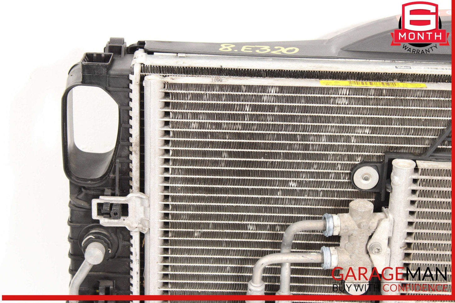 Mercedes W211 E320 Engine Motor Cooling Fan Radiator A/C Condenser Assy OEM