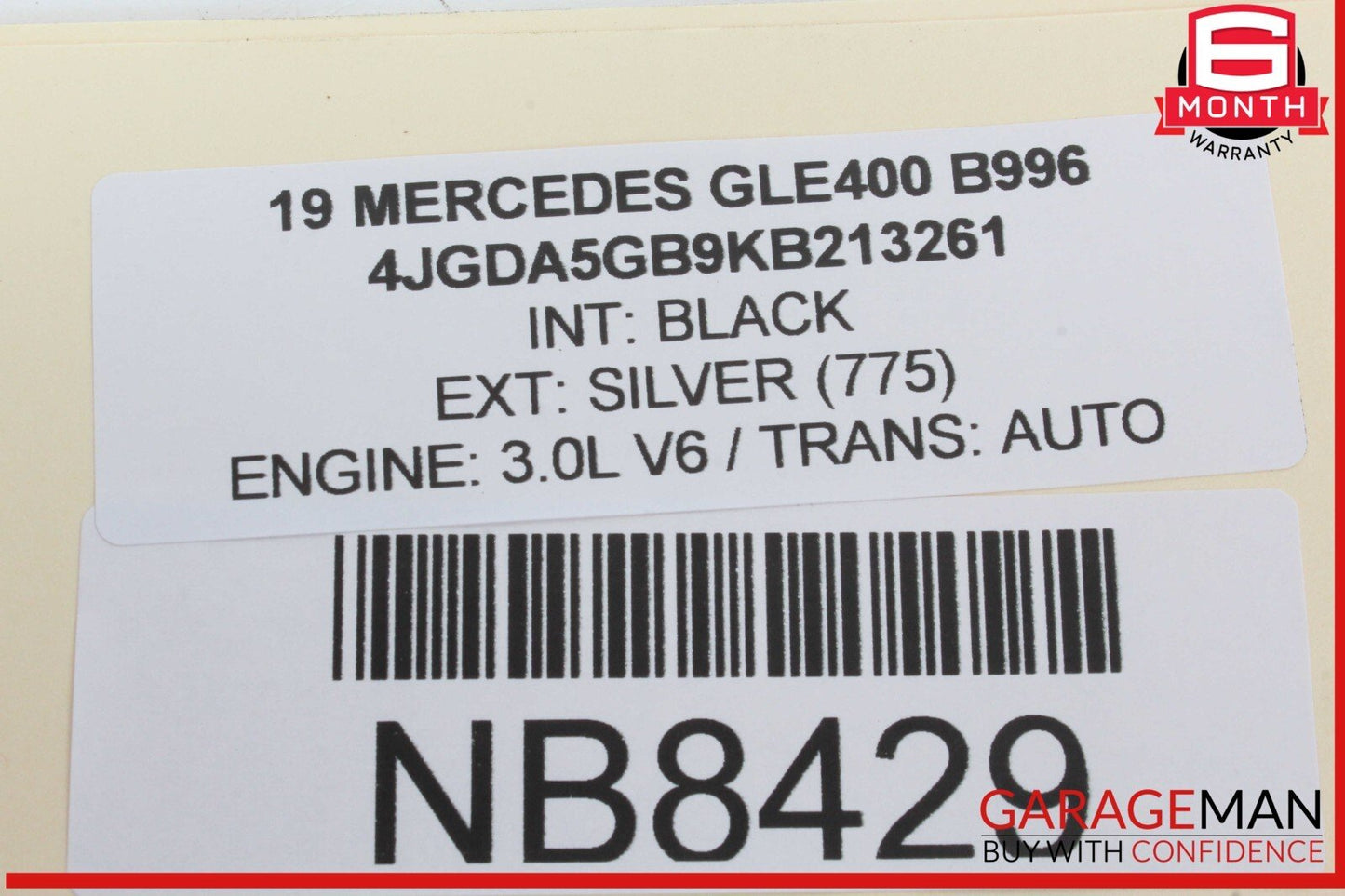 16-19 Mercedes W166 GLE400 Park Parking Brake Assist Control Module Unit OEM
