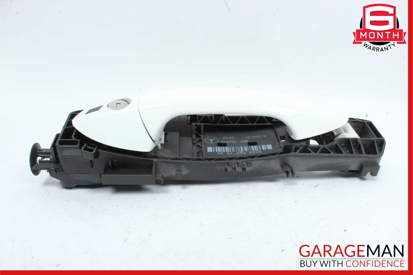 12-14 Mercedes W204 C250 C350 Front Left Driver Side Exterior Door Handle White