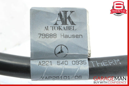 07-10 Mercedes W216 CL600 S600 Battery Alternator Starter Cable 2215400935 OEM