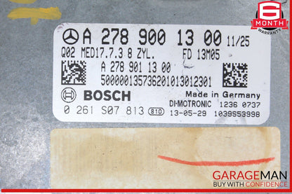 13-20 Mercedes X166 GL450 4MATIC M157 M278 ECU Engine Control Module Unit OEM