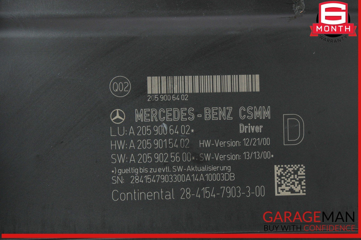 15-20 Mercedes W205 C300 C350e Front Left Driver Side Seat Control Module OEM