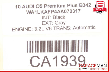 09-12 Audi Q5 Front Left Driver Side Dash AC A/C Air Vent Trim Panel Cover OEM