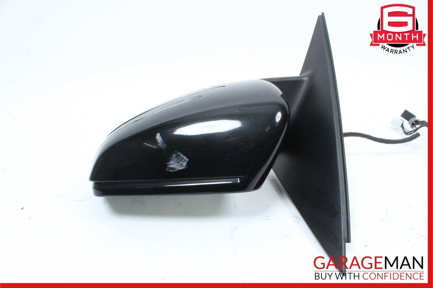 12-14 Mercedes W204 C250 C350 Front Left Side Mirror Rear View Door Black