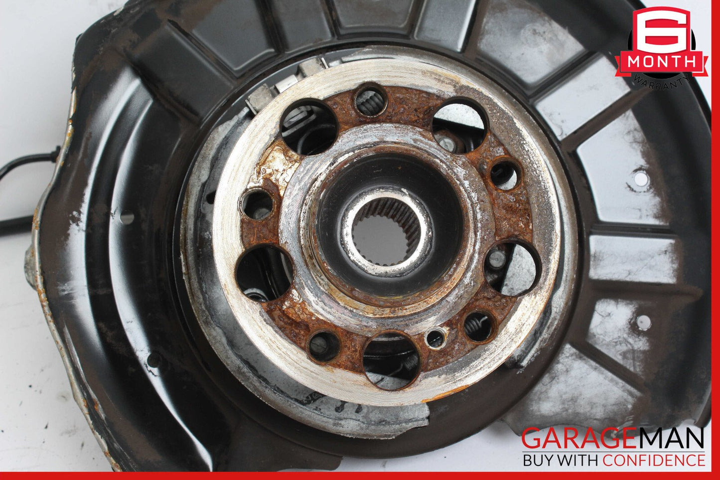 10-18 Mercedes W212 E350 GLK350 Rear Left Side Spindle Knuckle Hub OEM