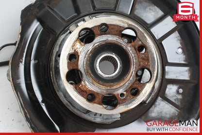 10-18 Mercedes W212 E350 GLK350 Rear Left Side Spindle Knuckle Hub OEM
