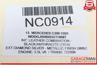08-14 Mercedes W204 C350 C250 C300 Floor Gear Selector Shifter 2042677524 OEM