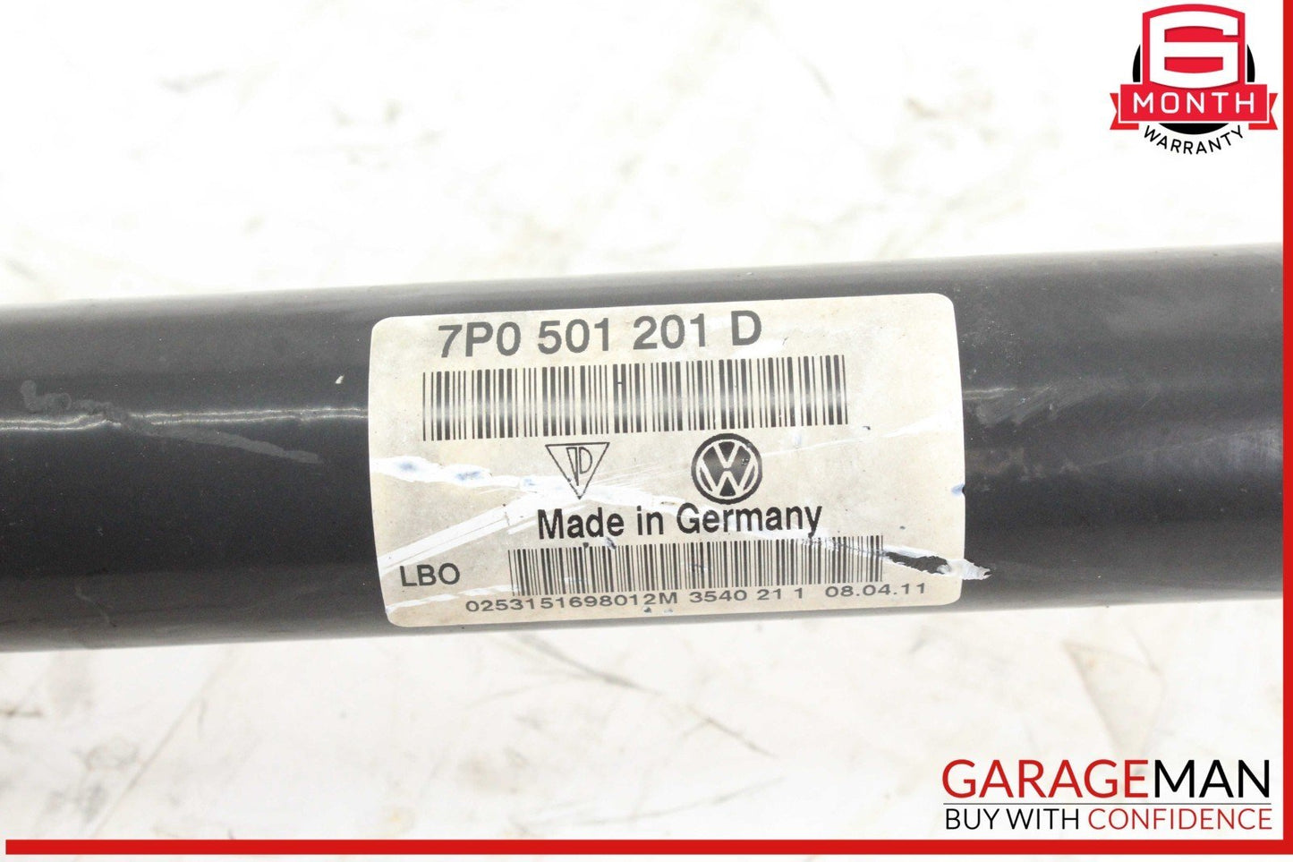 11-18 Porsche Cayenne 958 Rear Right or Left Side CV Axle Shaft 7P0501201D OEM