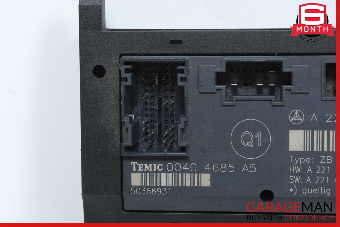 07-13 Mercedes W221 S350 S400 S550 Front Right Side Under Seat Control Module