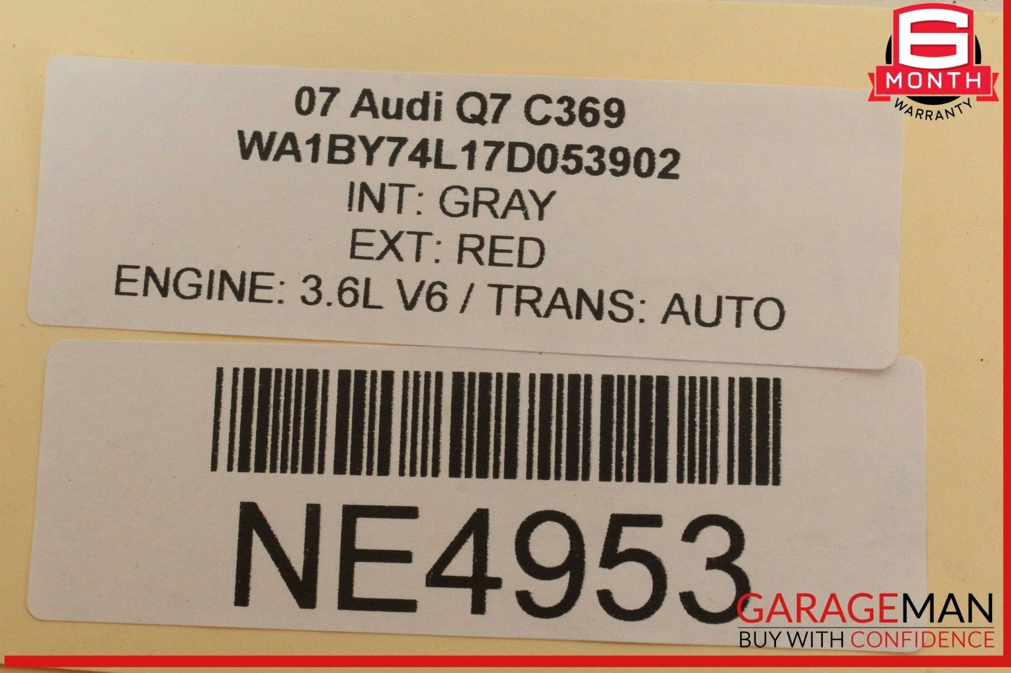 07-09 Audi Q7 VW Touareg Engine Timing Chain Guide Slide Rail Tensioner OEM
