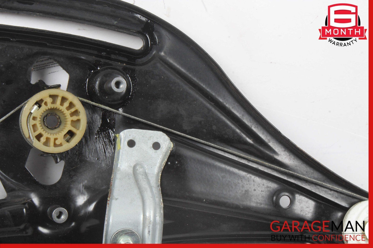 10-16 Mercedes W207 E350 E400 Rear Right Window Regulator Motor Plate Frame OEM